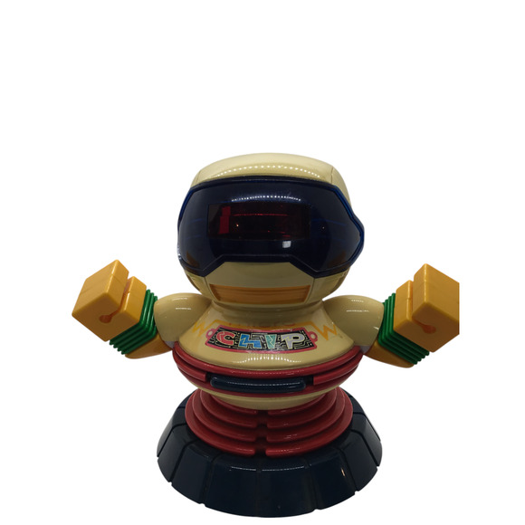 New Bright Micro Chip Robot 1994 Vintage Toys 90s Electronic Retro Lights, Moves - Picture 3 of 11